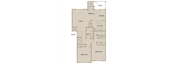 2 bed 2 bath at Deer Creek Apartments, Washington, 98373