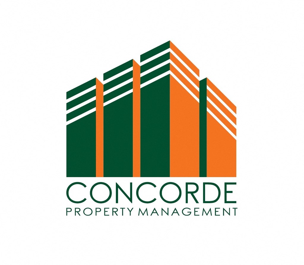 a building logo constructor property management premium vector
