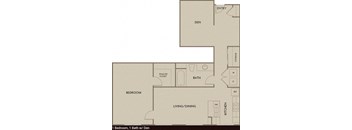 One Bedroom with Den