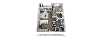 B3 Floor Plan at Central Island Square, Daniel Island