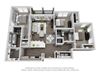 D2 3 Bed 2 Bath Floor Plan D2 3 Bed 2 Bath Floor Plan at Central Island Square, South Carolina, 29492