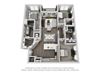 D4 3 Bed 2 Bath Floor Plan D4 3 Bed 2 Bath Floor Plan at Central Island Square, Daniel Island, SC