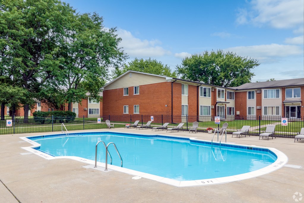 our apartments at the district feature a swimming pool