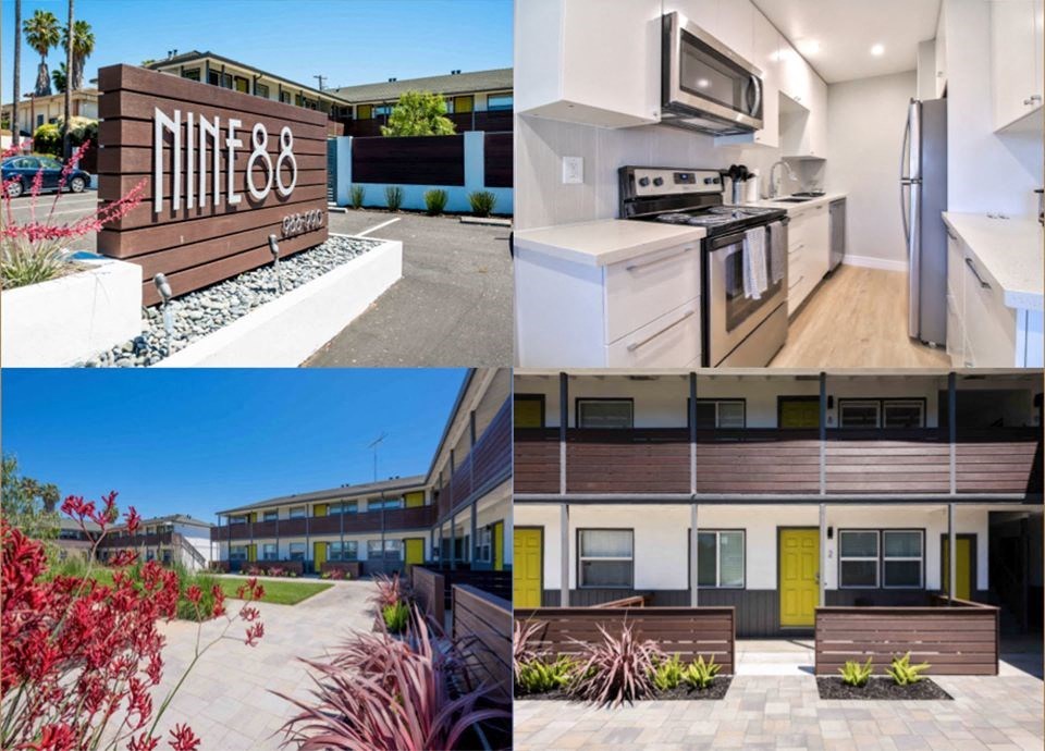 a collage of pictures of modern houses and apartments