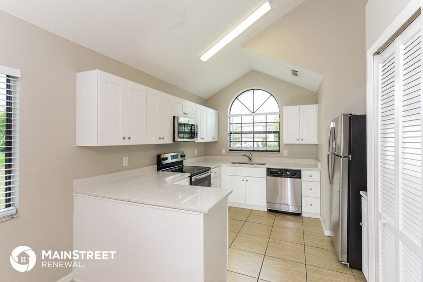 the kitchen is clean and ready for us to use