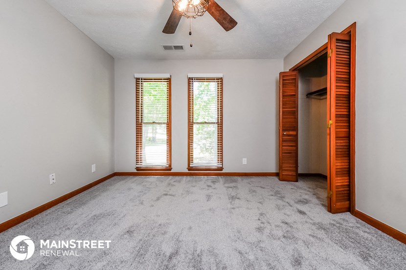 the living room is clean and ready to use