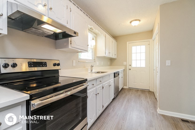 the kitchen is clean and ready to use