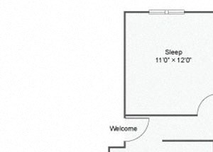 3 Bed 1.5 Bath