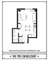 Studio - 1 Bath - NB - 597