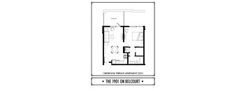 1 Bed - 1 Bath - TL - 653