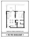 1 Bed - 1 Bath - TL - 653