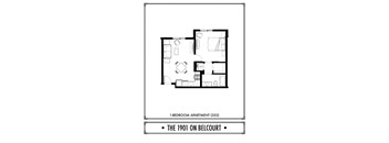1 Bed - 1 Bath - NB - 580