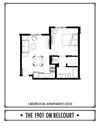 1 Bed - 1 Bath - NB - 580