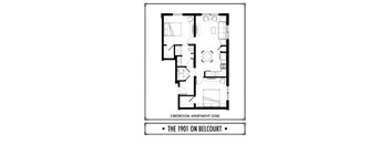 2 Bed - 2 Bath - NB - 922