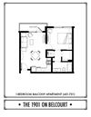 1 Bed - 1 Bath - BL - 577
