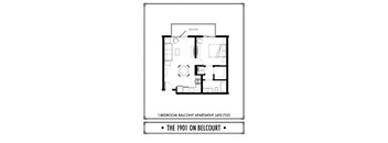 1 Bed - 1 Bath - BC - 621