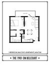 1 Bed - 1 Bath - BC - 621