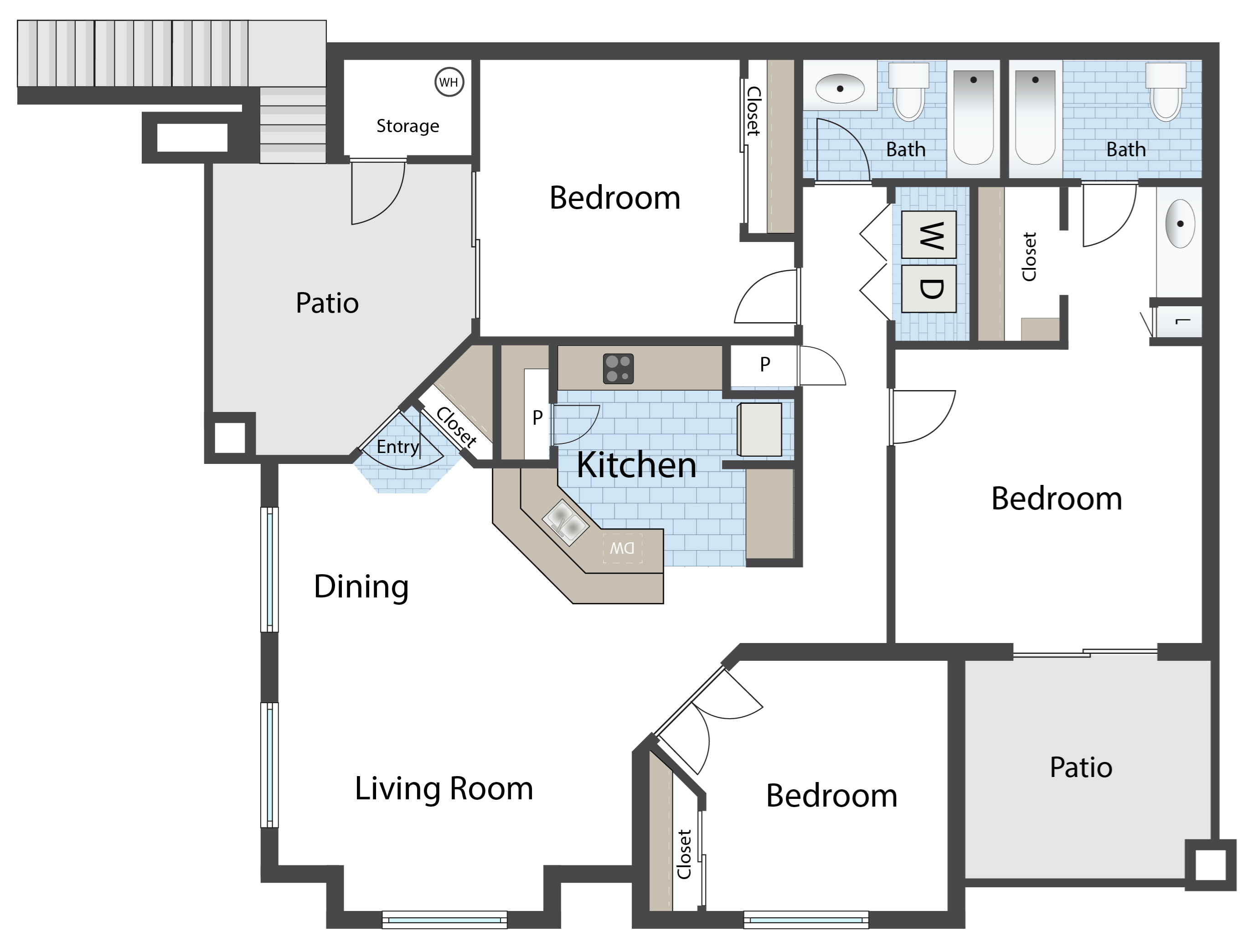 Floor Plans of Legacy at Prescott Lakes in Prescott, AZ