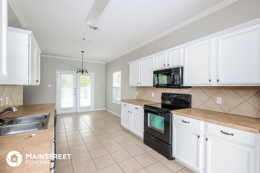 the kitchen is clean and ready for us to use