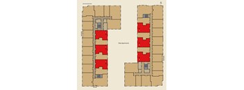 1C Unit Location - 3rd and 4th Floor