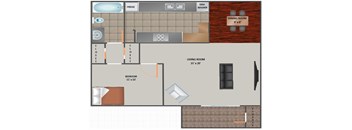 Chardonnay 1 bed 1 bath level 2 A