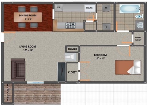 820 E Montclair 1-2 Beds Apartment for Rent - Photo Gallery 24