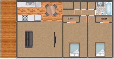 1612 So. Deeswood Ave. 2 Beds Apartment for Rent - Photo Gallery 4