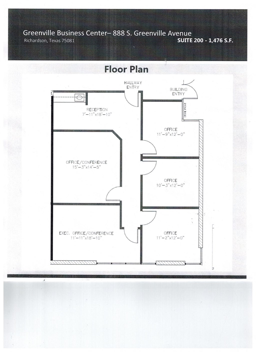 the floor plan of our apartments