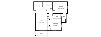 2 Bedrooms, 2 Bathrooms