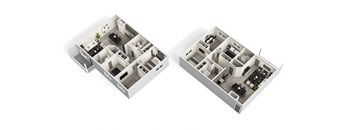 3 Bedrooms, 2 Bathrooms