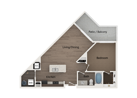 at Garden Lofts Apartments, Salt Lake City