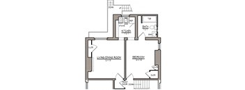 Apt #3 - 1 bed, 1 bath