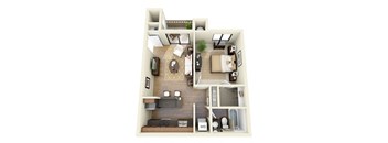 One Bedroom One Bathroom - Azalea