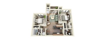 Two Bedroom Two Bathroom - Dahlia Renovated