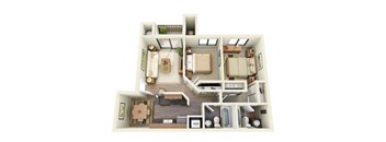 Two Bedroom Two Bathroom - Gardenia