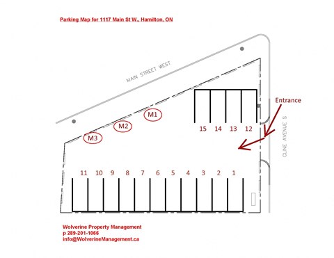 1117 Main Street West Studio Apartment for Rent - Photo Gallery 7