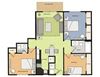3 Bedrooms, 1 Bathroom