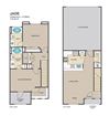 Jade Floorplan 2 bdrm 2.5 bath