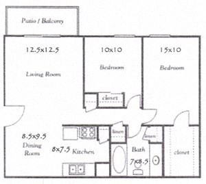 6200 Meadowood Mall Circle Studio-3 Beds Apartment for Rent - Photo Gallery 14