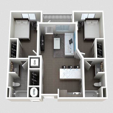 8787 Renner Ave. Studio-2 Beds Apartment for Rent - Photo Gallery 9