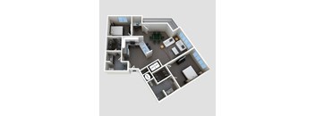 The Cityscape- 2Br 2Ba