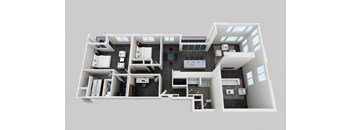 The Mona Lisa-2Br 2Ba with Den