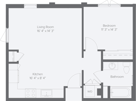 1330 Chapala St Studio-3 Beds Apartment for Rent - Photo Gallery 13