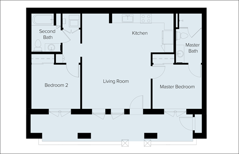 1330 Chapala St Studio-3 Beds Apartment for Rent - Photo Gallery 14
