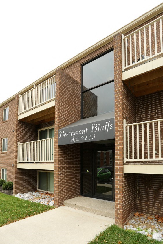 a building with a sign on the front of it