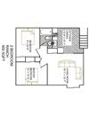 2 Bedroom - 1 Bath Ranch