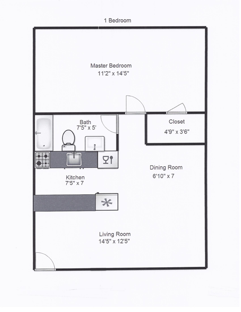 201 Edgecombe Dr., Suite #8 1-2 Beds Apartment for Rent - Photo Gallery 13
