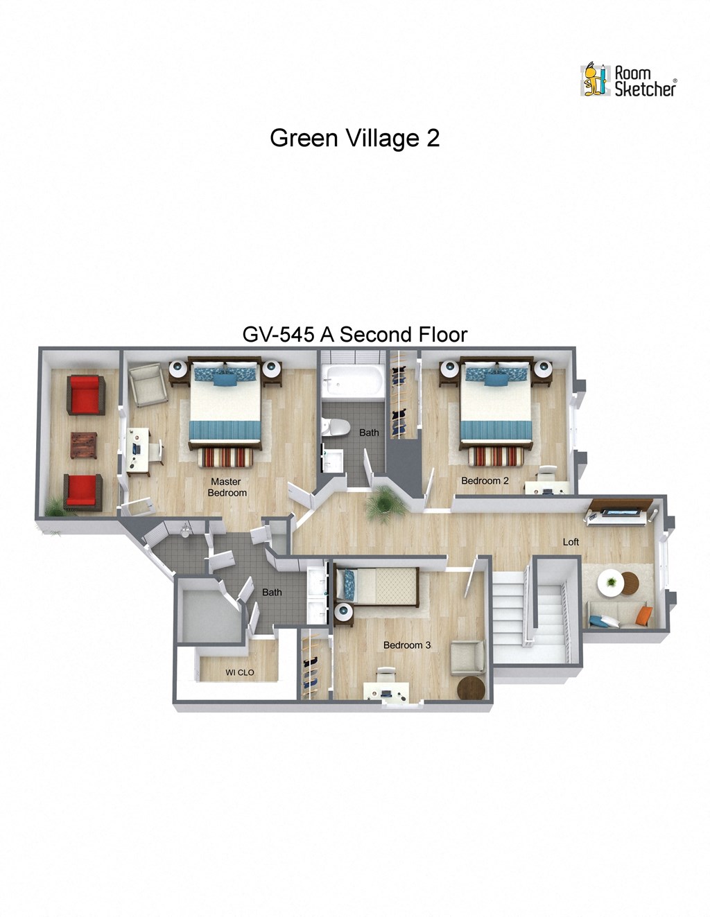 a floor plan of the green village 2