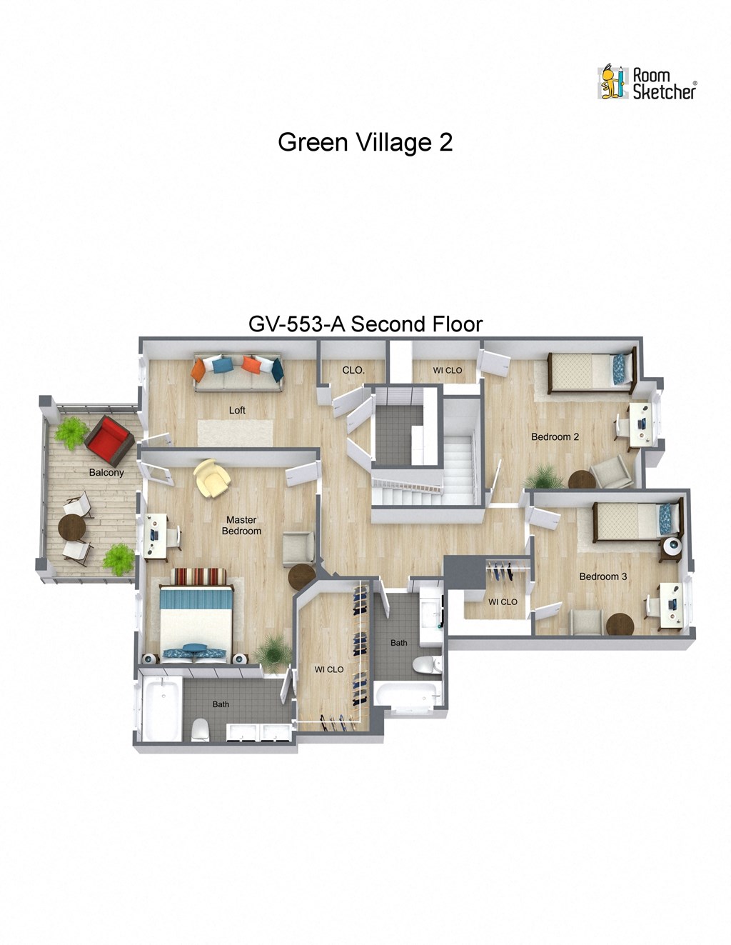 the floor plan of green village 2