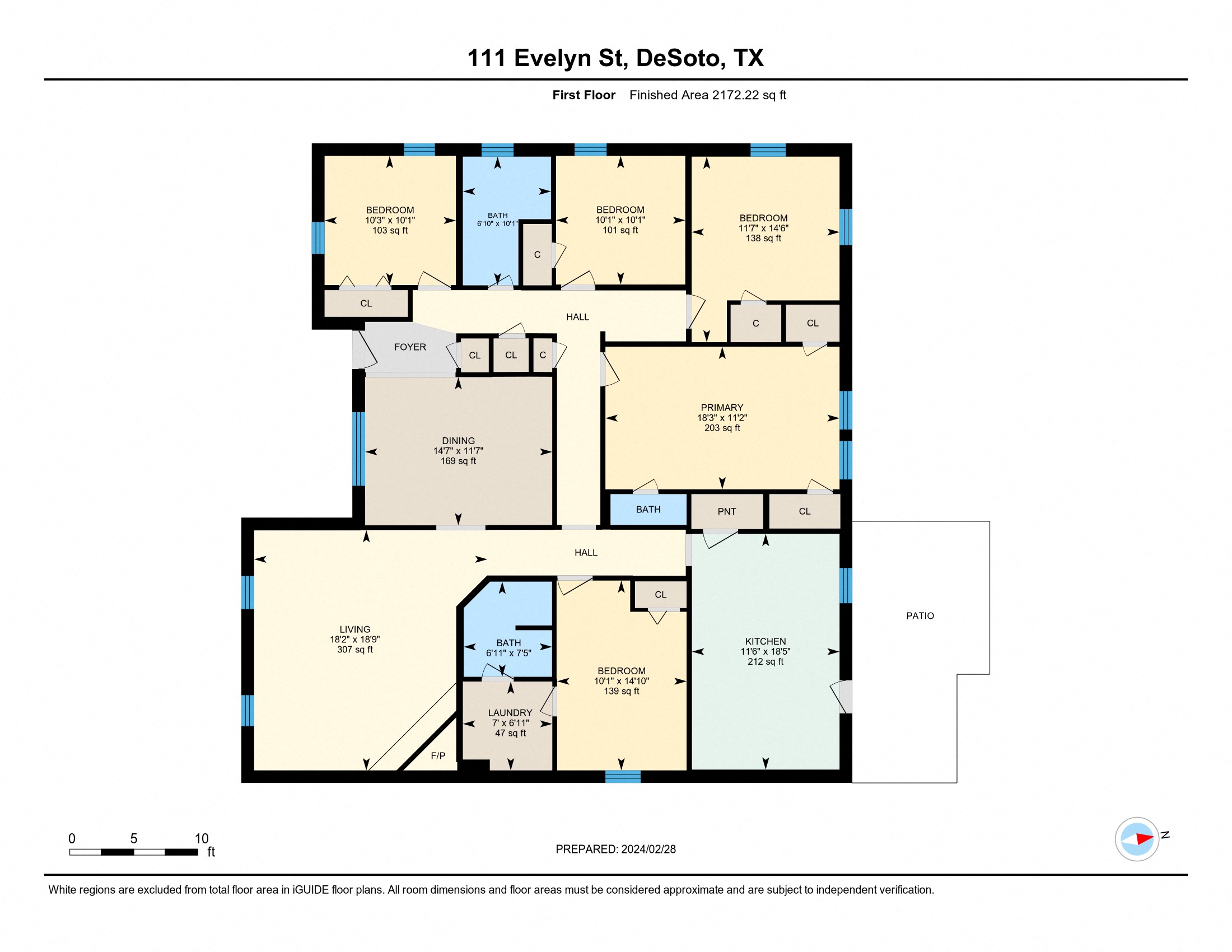 111 Evelyn St 5 Beds House for Rent - Photo gallery 2